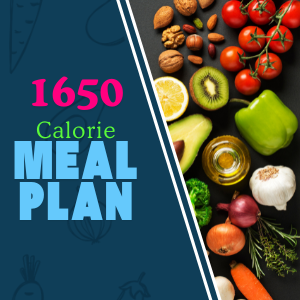 1650 Calorie Meal Plan - from Good for Life