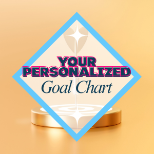 Your personalized Goal Chart - Made just for you, to help you maximize your success