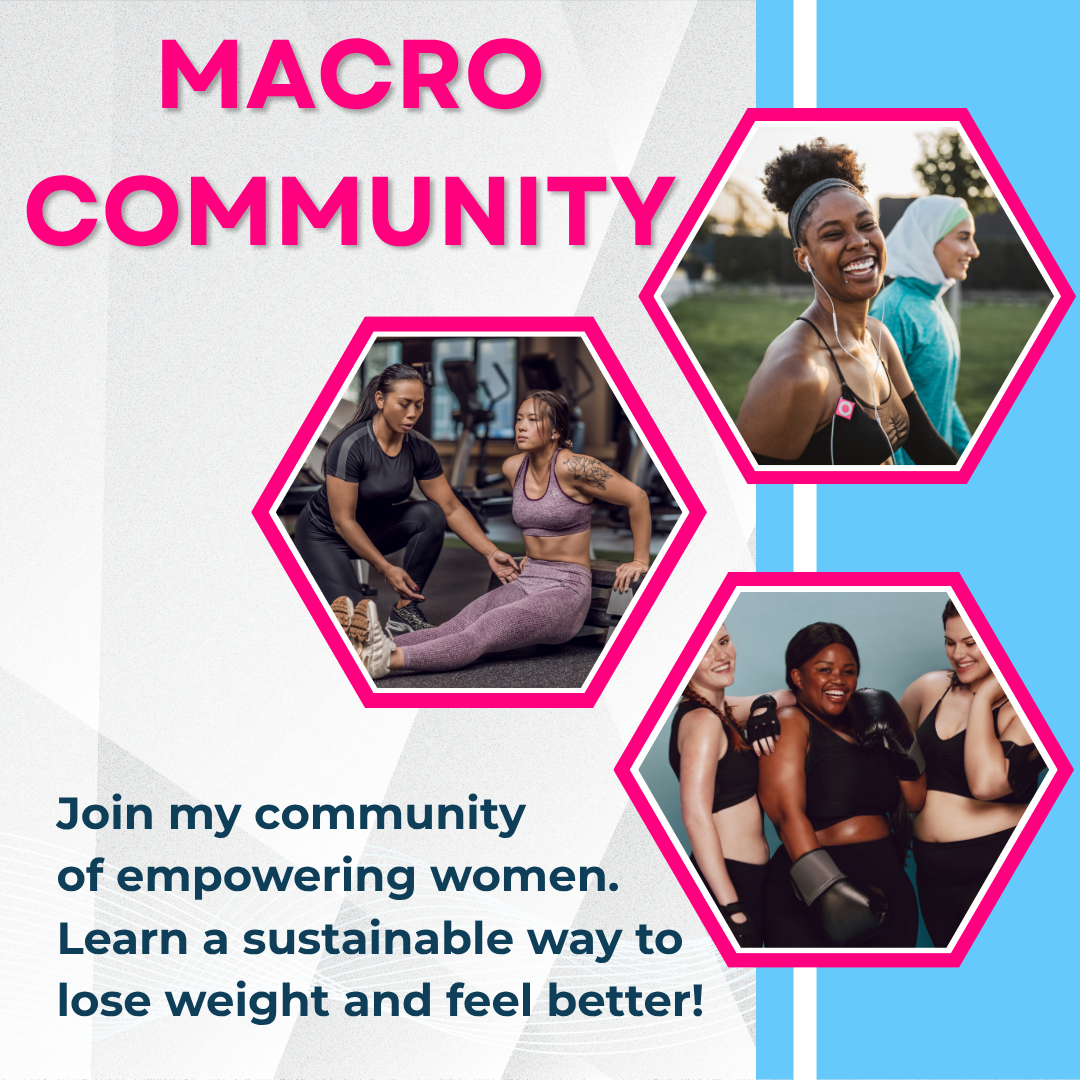 Join my community of empowering women. Learn a sustainable way to lose weight and feel better!