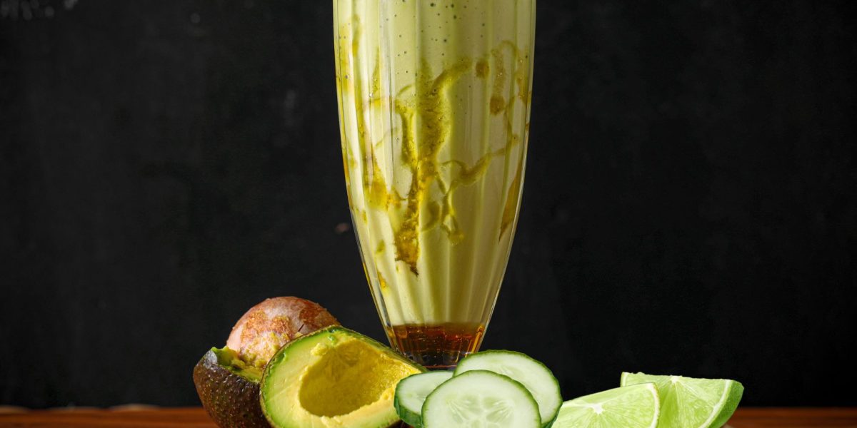 Cucumber Lime Avocado Shake